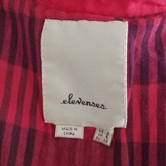 Anthropologie Elevenses Red Jacket - Picture 10 of 11